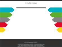 Tablet Screenshot of msoutlookfaq.de